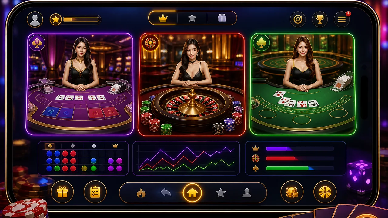Đọc nhanh trên màn hình nhỏ: so sánh baccarat roulette và blackjack shbet trên điện thoại
